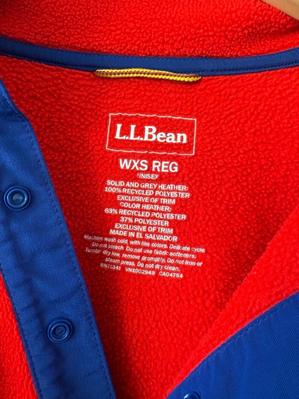 LLBean Classic Fleece Pullover - Picture 5 of 6